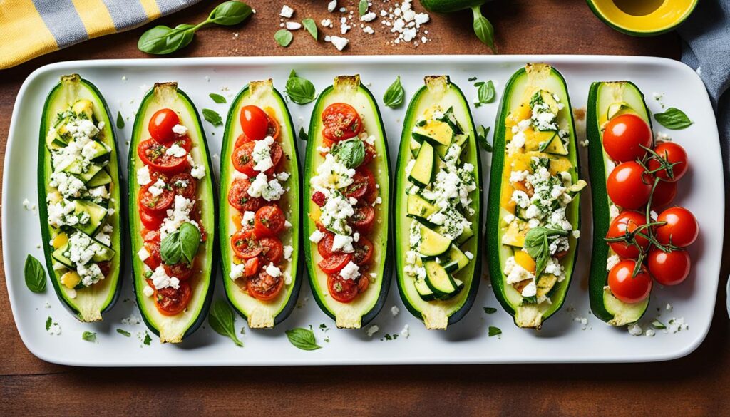 Creative Zucchini Boat Toppings Creative Zucchini Boat Toppings