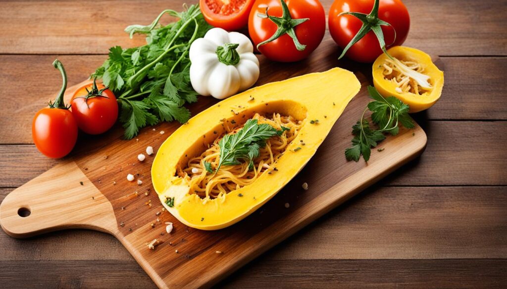 Healthy Baked Spaghetti Squash