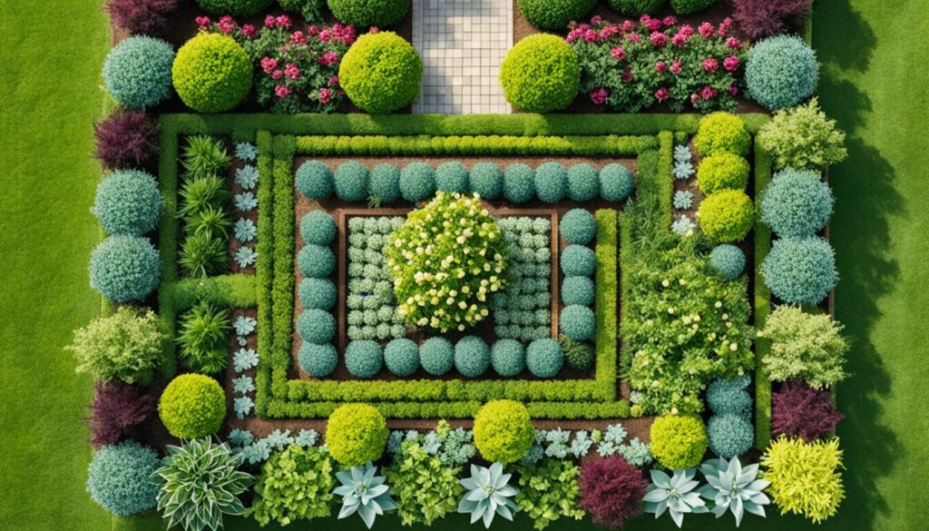 Planning a Structured Garden Layout