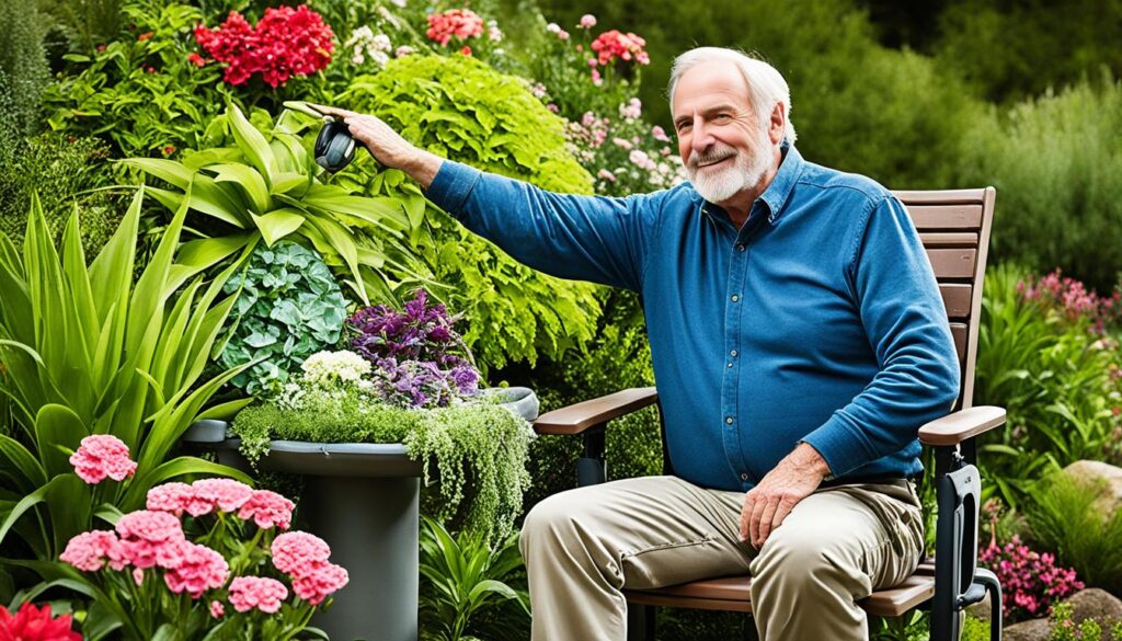 Rock and Reach Garden Seat