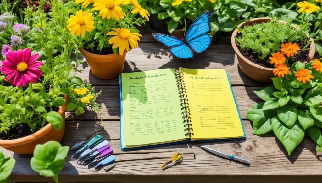 garden journal setup garden journal setup