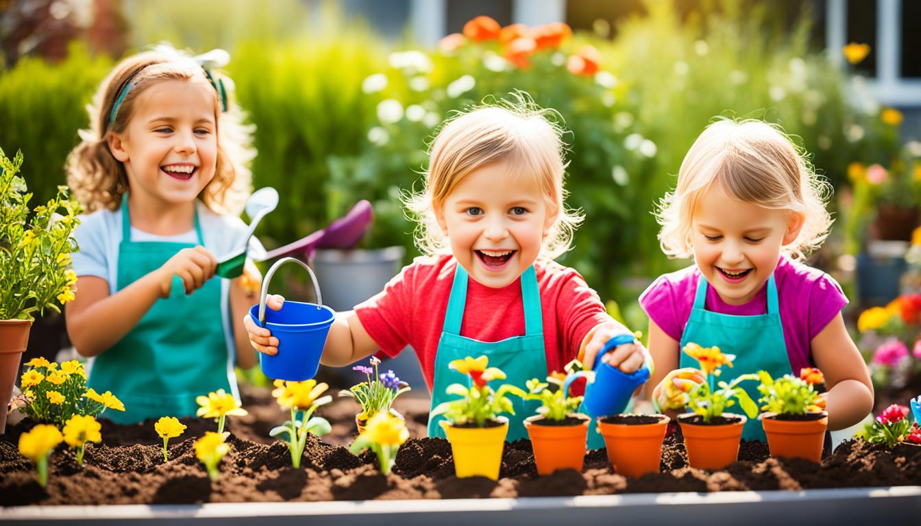 kids gardening set