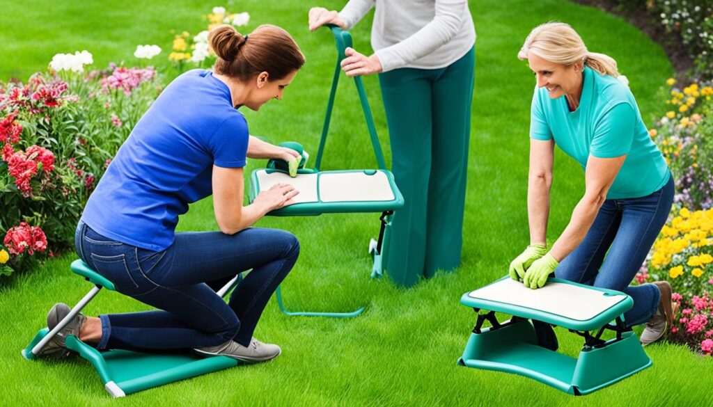 garden bench features