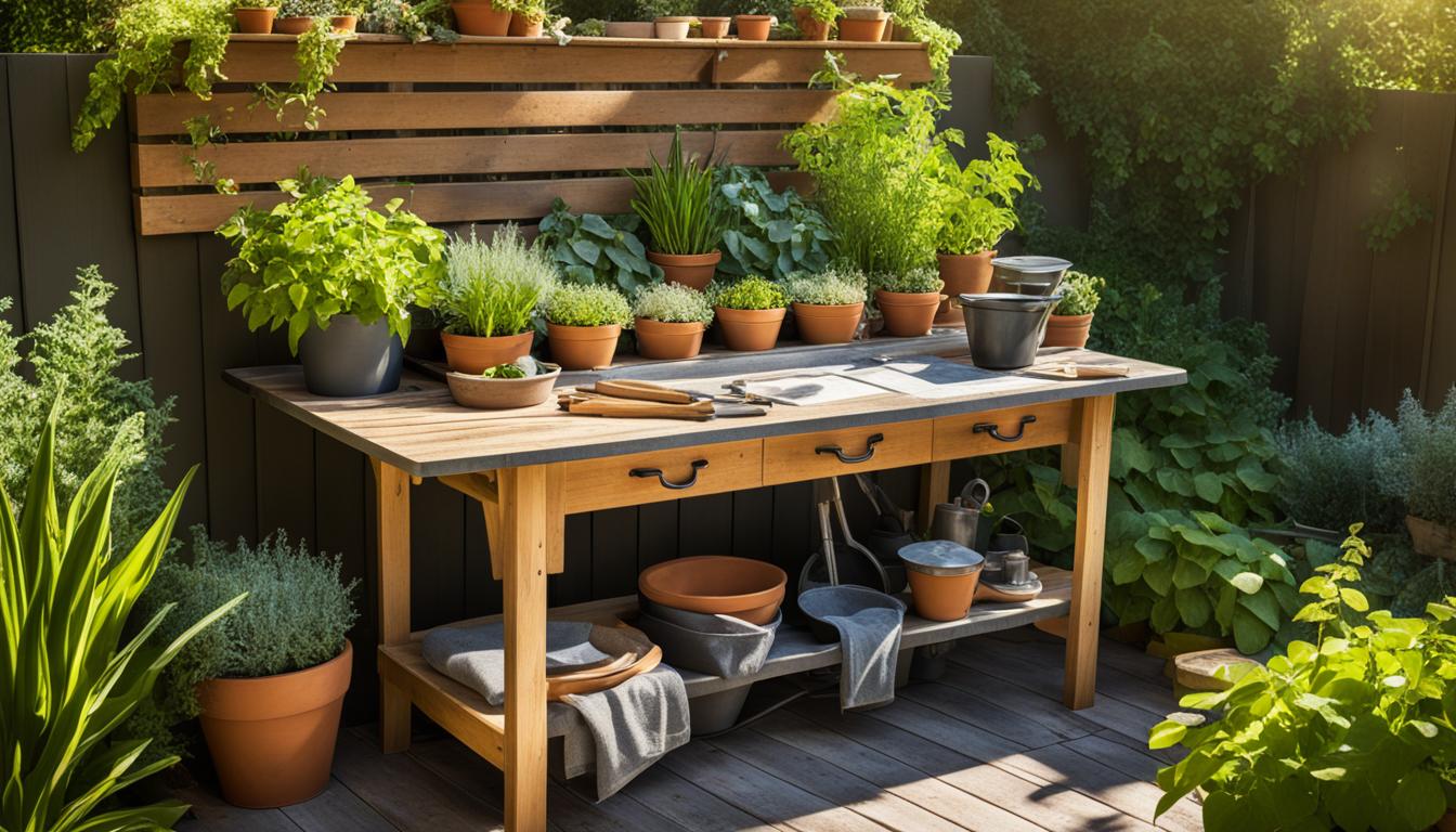 gardening table