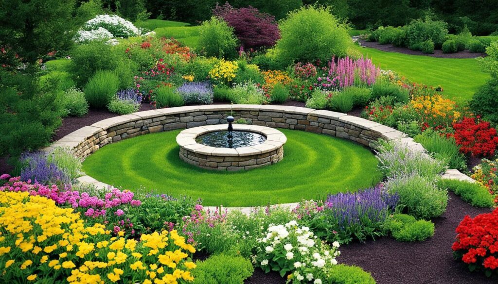 Pollinator-friendly garden layout Pollinator-friendly garden layout