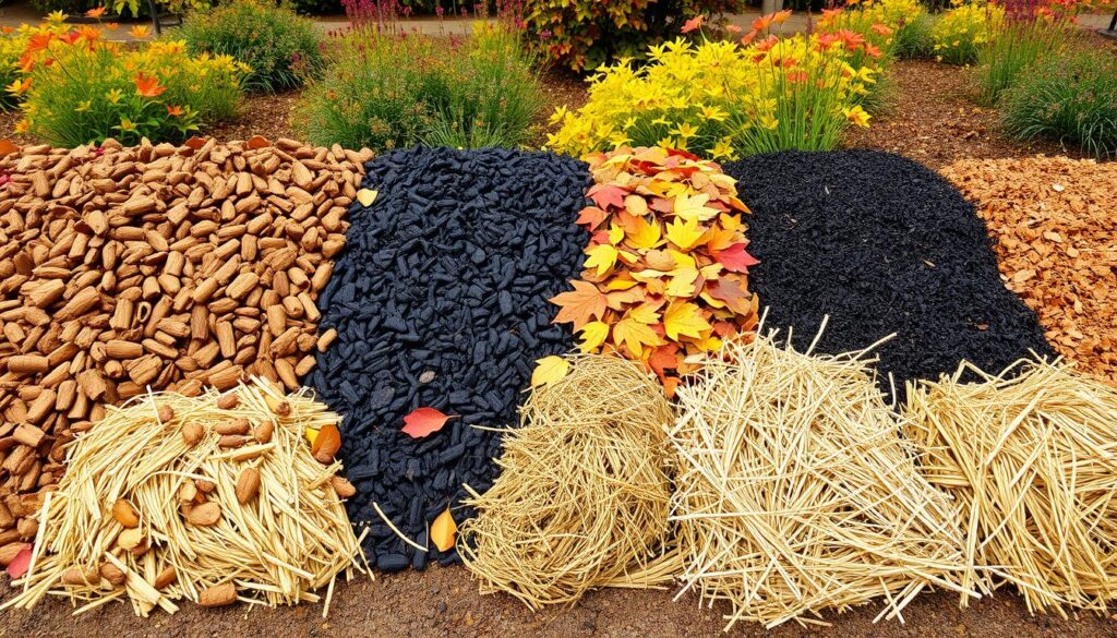 Fall mulch options for gardening Fall mulch options for gardening