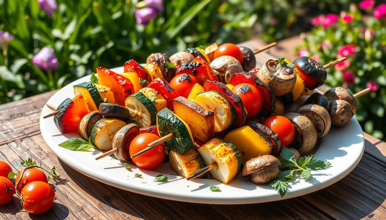 Grilled Vegetable Skewers