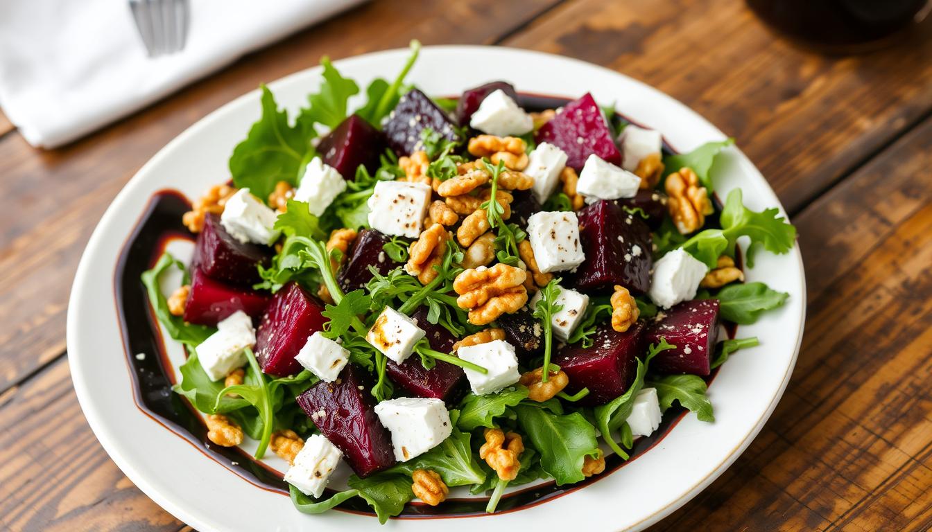 Savor a Roasted Beet and Goat Cheese Salad Today! 1 Roasted Beet and Goat Cheese Salad