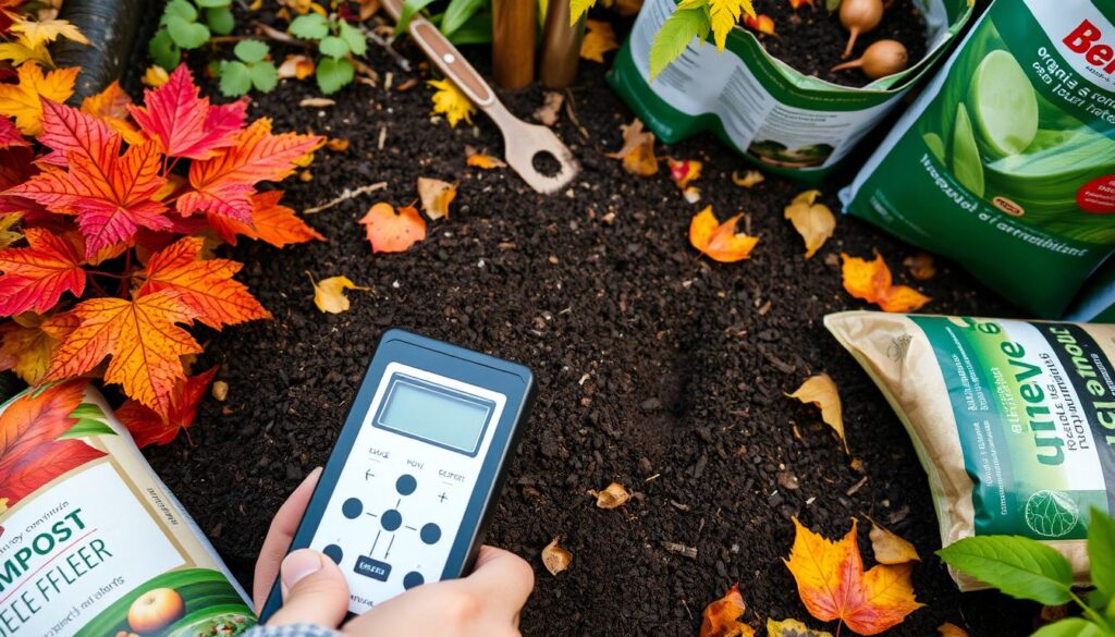 Soil testing and amendment Soil testing and amendment