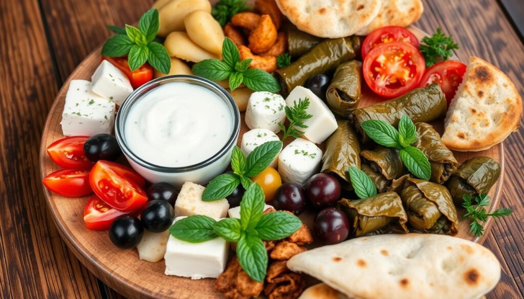 Traditional Greek Meze Platter Traditional Greek Meze Platter