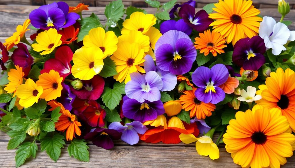 Edible flower varieties Edible flower varieties