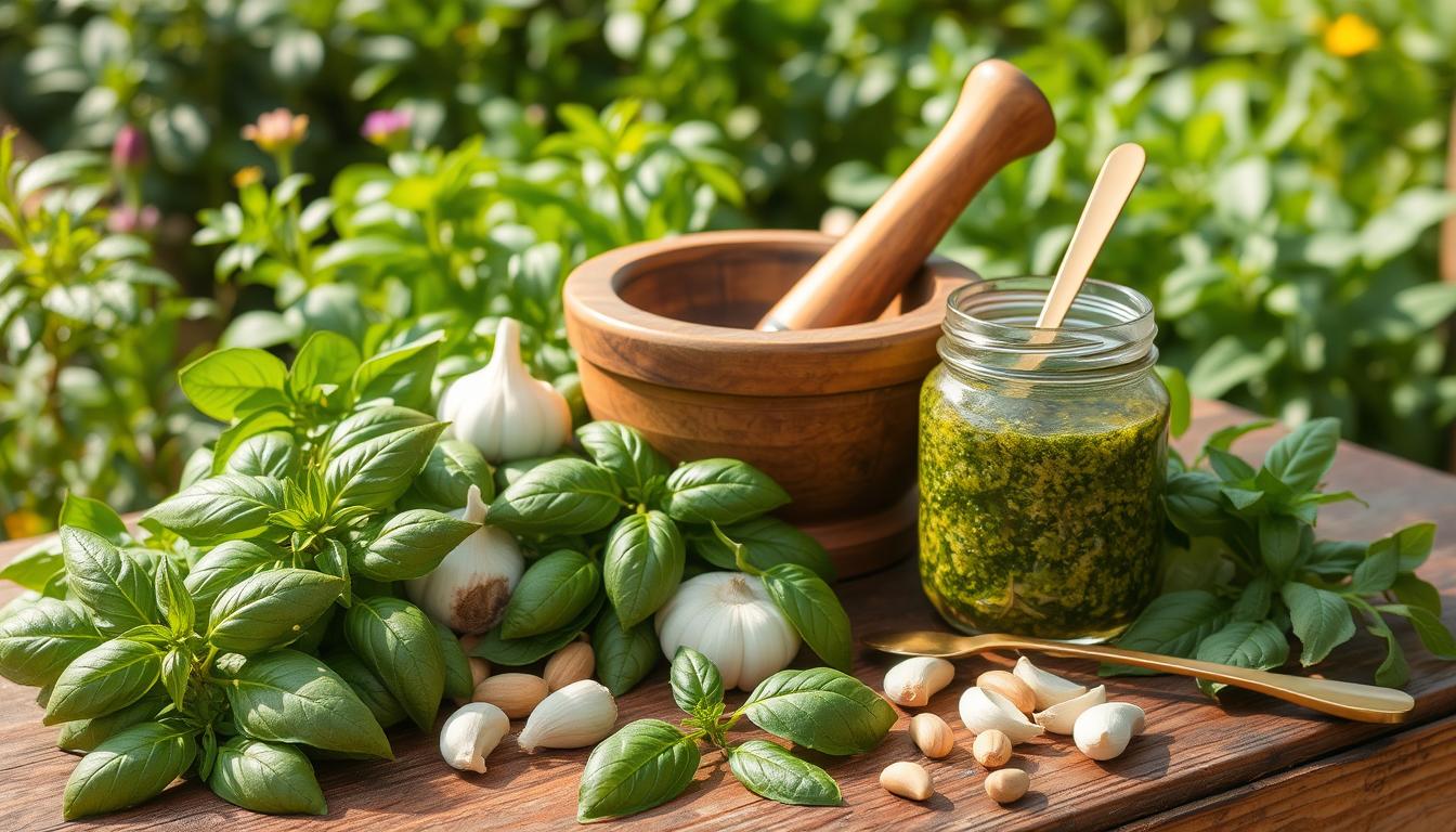 Garden pesto