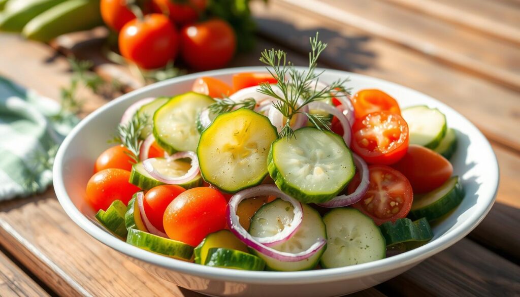 Refreshing cucumber salad Refreshing cucumber salad